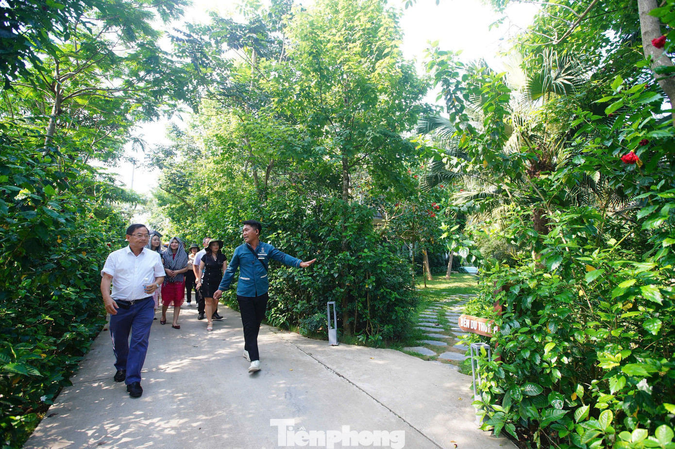 Các đại biểu, chuyên gia được trải nghiệm các dịch vụ tại Minawa Kênh Gà Resort &amp; Spa Ninh Bình (thôn Kênh Gà, xã Gia Thịnh, huyện Gia Viễn, tỉnh Ninh Bình). Đây là khu nghỉ dưỡng có nguồn nước khoáng nóng với hàm lượng khoáng cao.