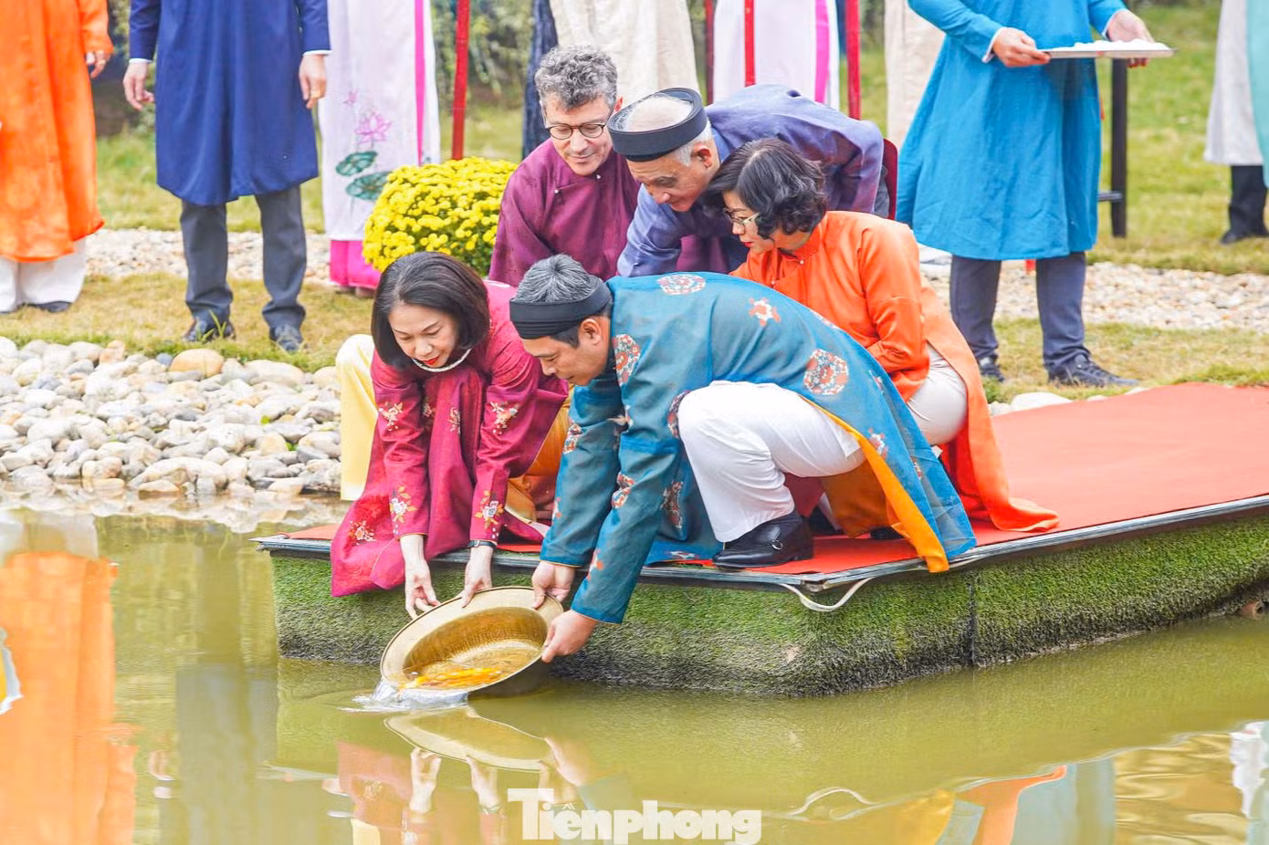 Trong văn hóa dân gian Việt Nam, cá chép gắn liền với truyền thuyết hóa rồng. Theo đó, cá chép là loài cá có sức mạnh phi thường, nếu vượt được thác nước, bơi ngược dòng nhảy qua được Vân Môn thì cá chép sẽ hóa thành rồng.