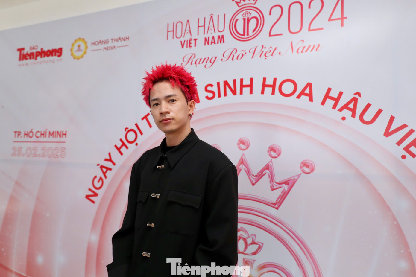 Nam rapper gửi lời chúc may mắn đến với các nữ sinh đã, đang, sẽ tham gia cuộc thi Hoa hậu Việt Nam 2024.