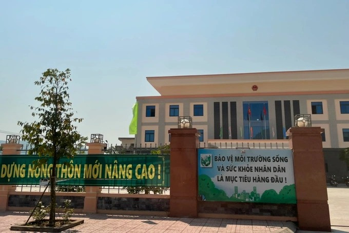 Trụ sở UBND xã Phước Mỹ - nơi ông Thương đang làm việc. Ảnh: Bình Định. Trụ sở UBND xã Phước Mỹ - nơi ông Thương đang làm việc. Ảnh: Bình Định.