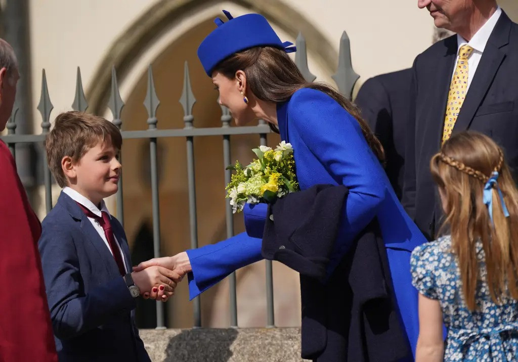 Đây là lễ Phục sinh đầu tiên của gia đình Hoàng gia Anh kể từ khi Nữ hoàng Elizabeth ll qua đời. Ảnh: Getty Images.