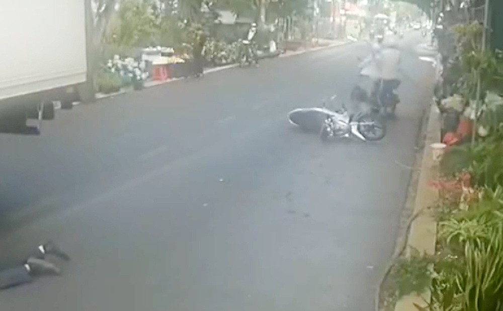 Hiện trường vụ tai nạn. Ảnh: Zing. Hiện trường vụ tai nạn. Ảnh: Zing.