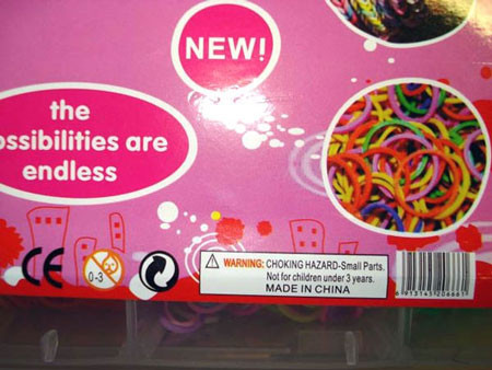 Đồ chơi dây chun Trung Quốc cho bé gái gây ung thư vú ảnh 1