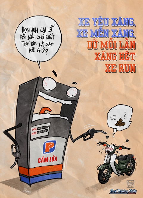 Vẫn chuyện xăng giá cao