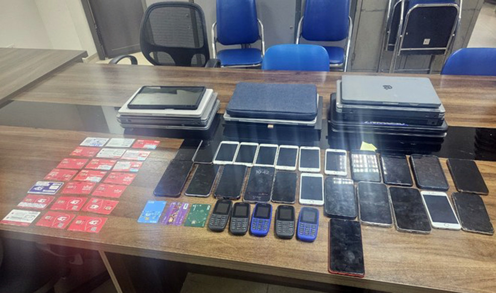 Tang vật thu giữ.