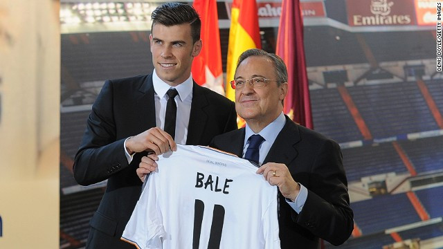 Bale là một trong những bản hợp đồng đắt giá của Florentino Perez.