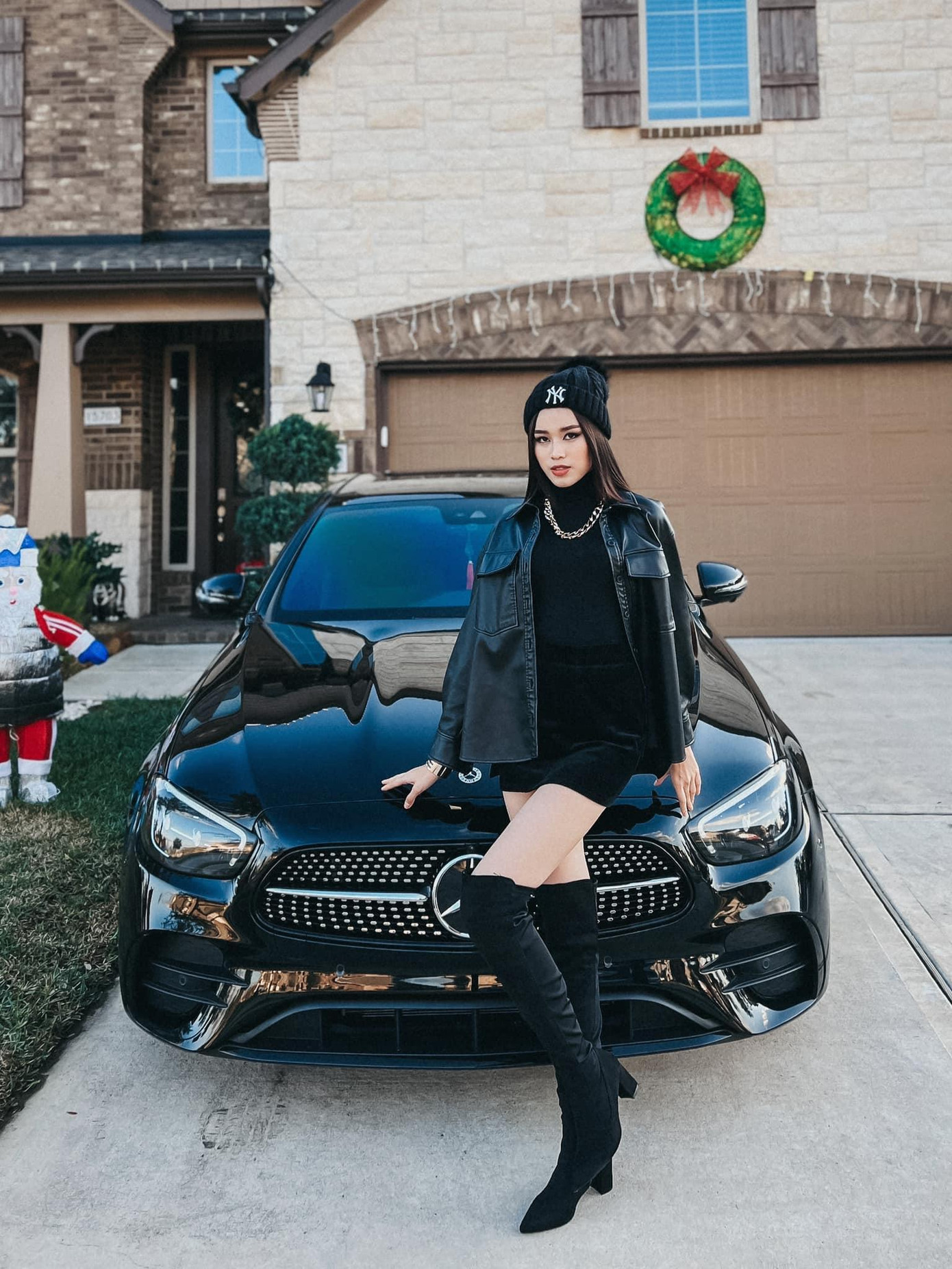 Những hình ảnh của Đỗ Thị Hà trên đất Mỹ.