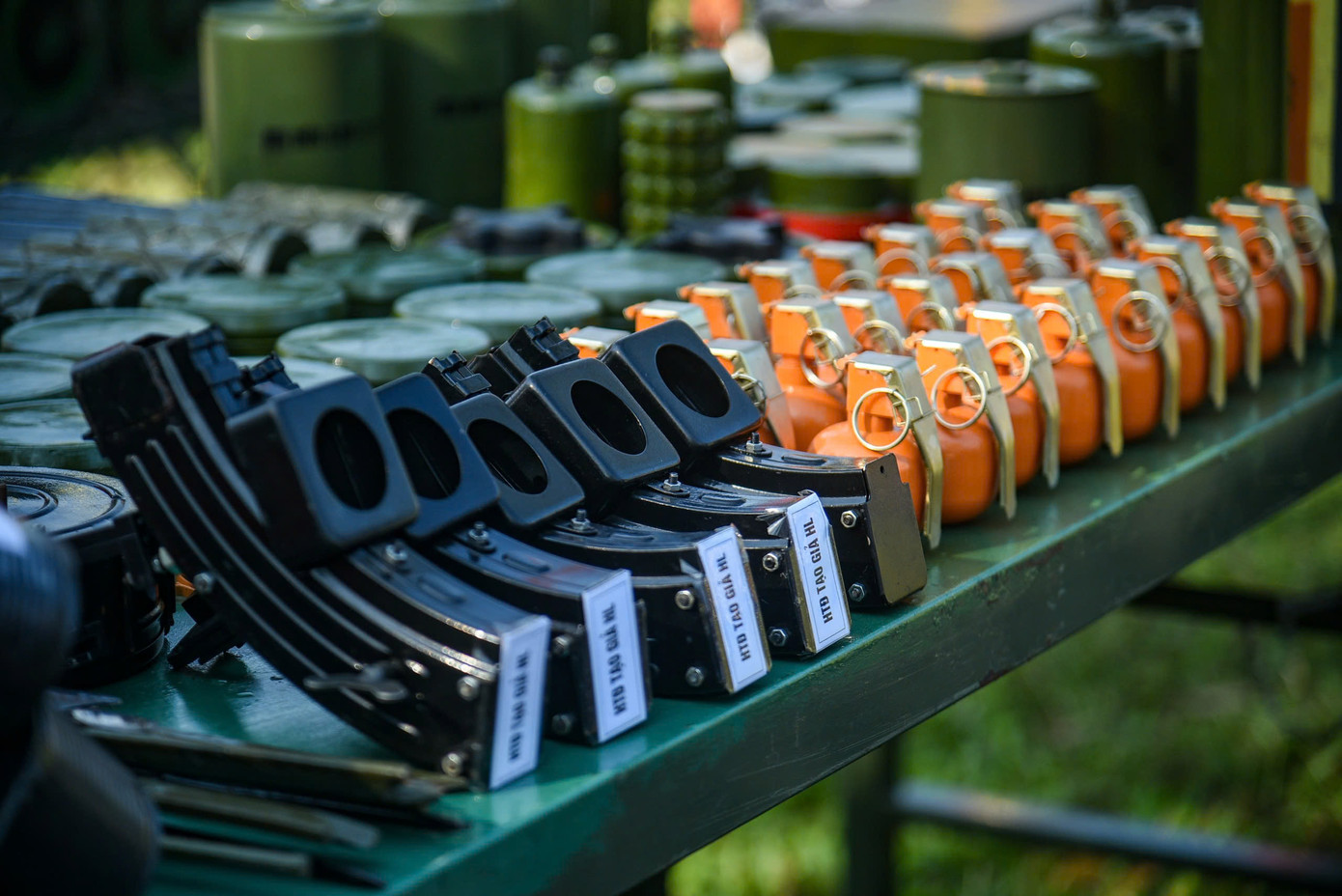 Mô hình huấn luyện tại Tiểu đoàn 355, Vùng 3 Hải quân.