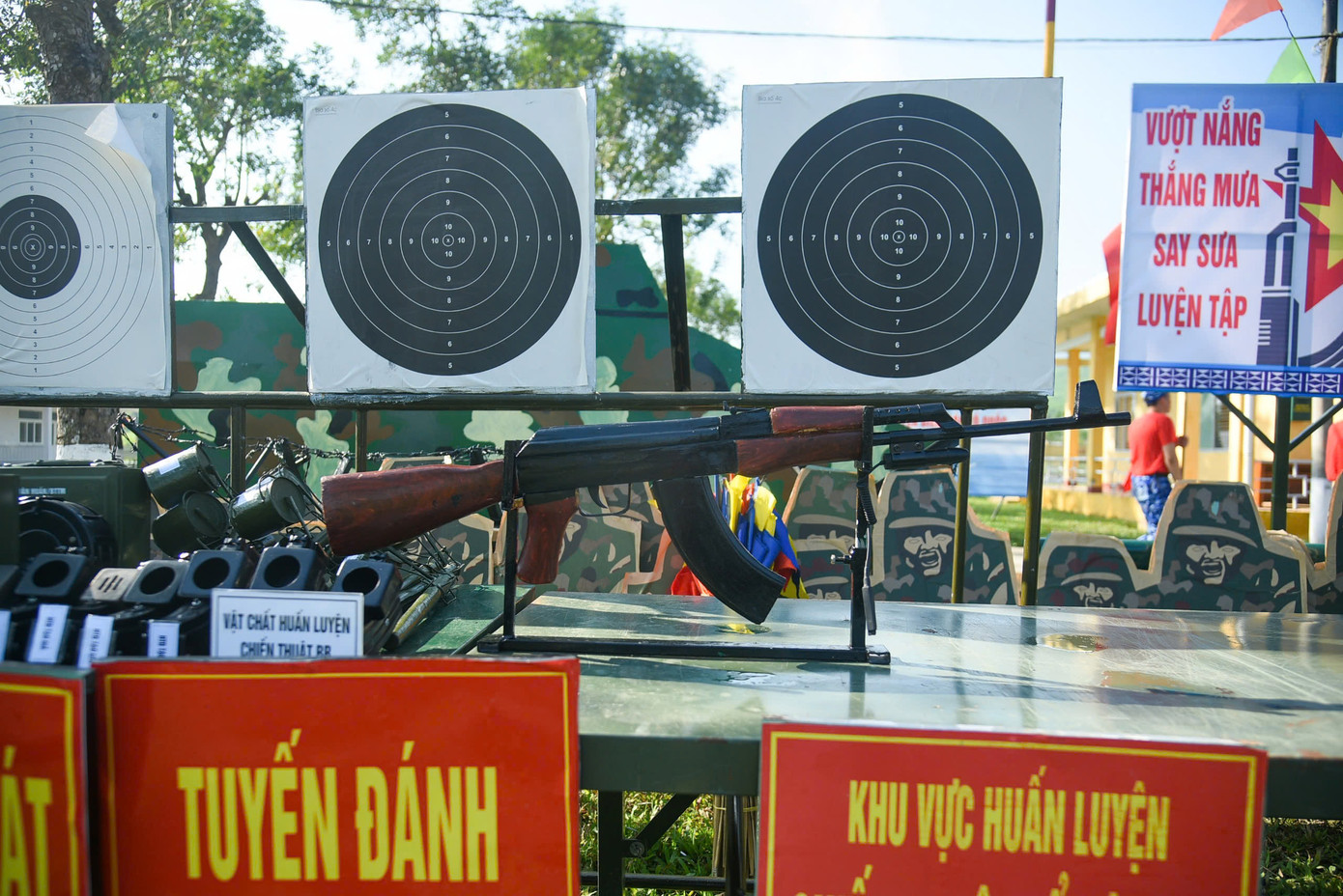 Mô hình huấn luyện tại Tiểu đoàn 355, Vùng 3 Hải quân.