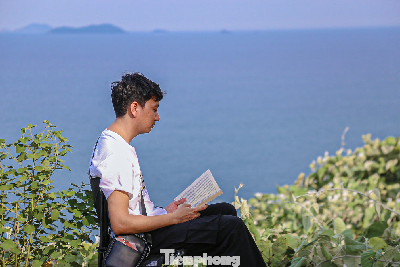 Sau những giờ làm việc căng thẳng, các bạn trẻ đến đây để đọc sách, "tám chuyện" thư giãn.