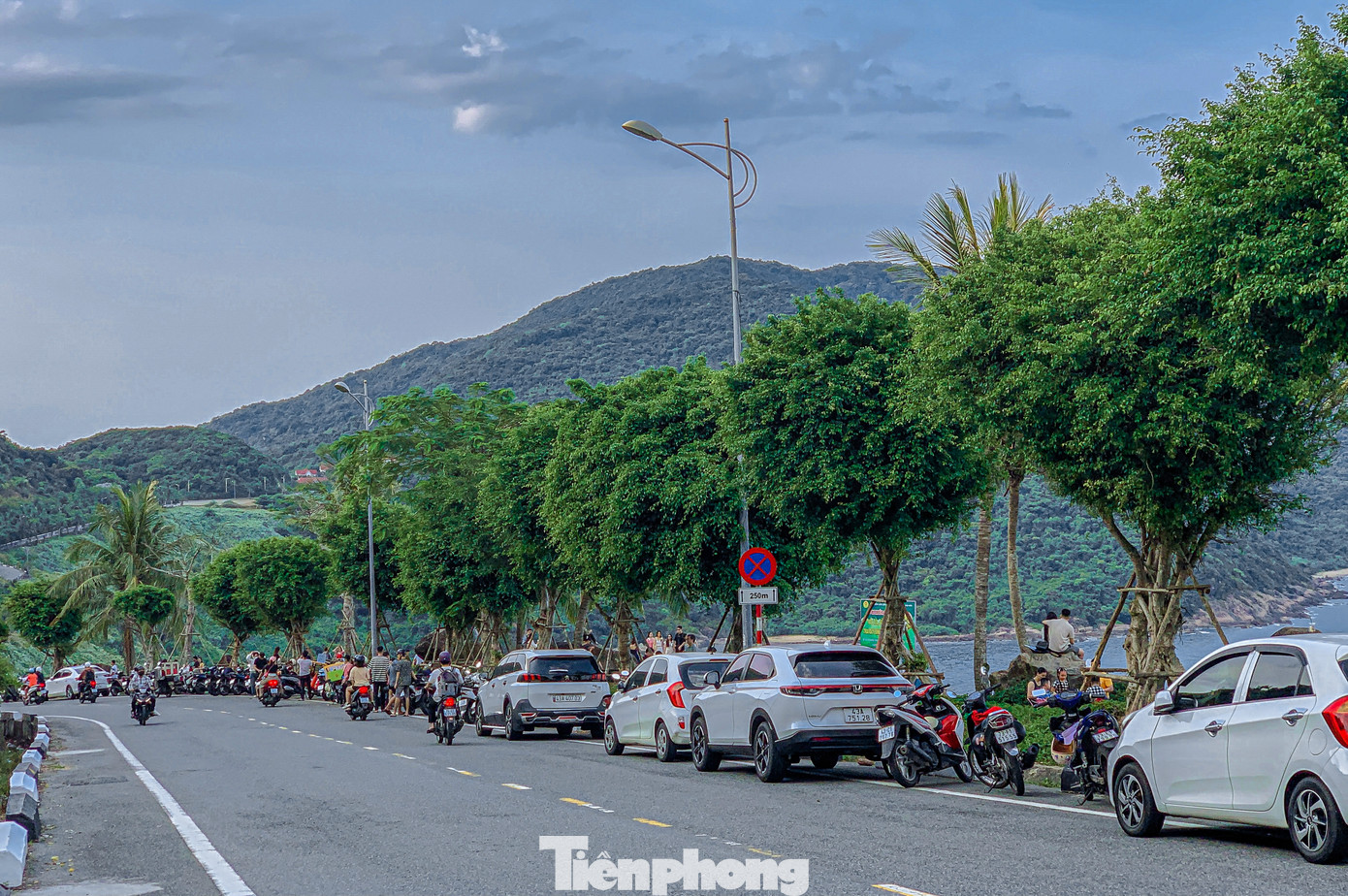 Lên bán đảo Sơn Trà có thể tận hưởng những làn gió mát trong lành từ biển thổi vào, xung quanh cây cối tỏa bóng mát rất thích hợp để người dân và du khách tránh nóng trong những ngày hè oi bức.