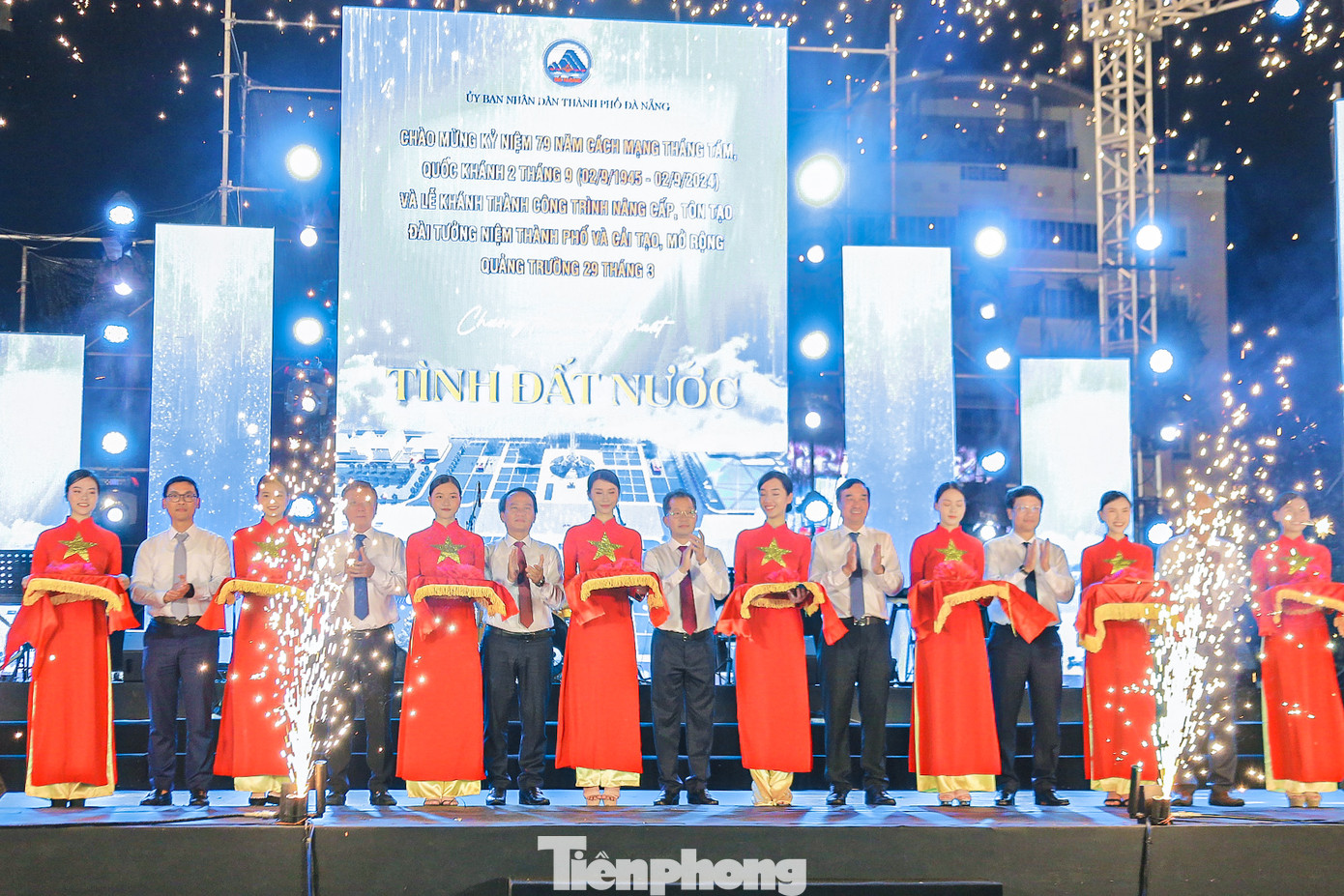 Đến nay dự án đã thi công hoàn thành, đảm bảo tiến độ kịp chào mừng lễ kỷ niệm 79 năm ngày Cách mạng tháng Tám và Quốc khánh 2/9. Đến nay dự án đã thi công hoàn thành, đảm bảo tiến độ kịp chào mừng lễ kỷ niệm 79 năm ngày Cách mạng tháng Tám và Quốc khánh 2/9.