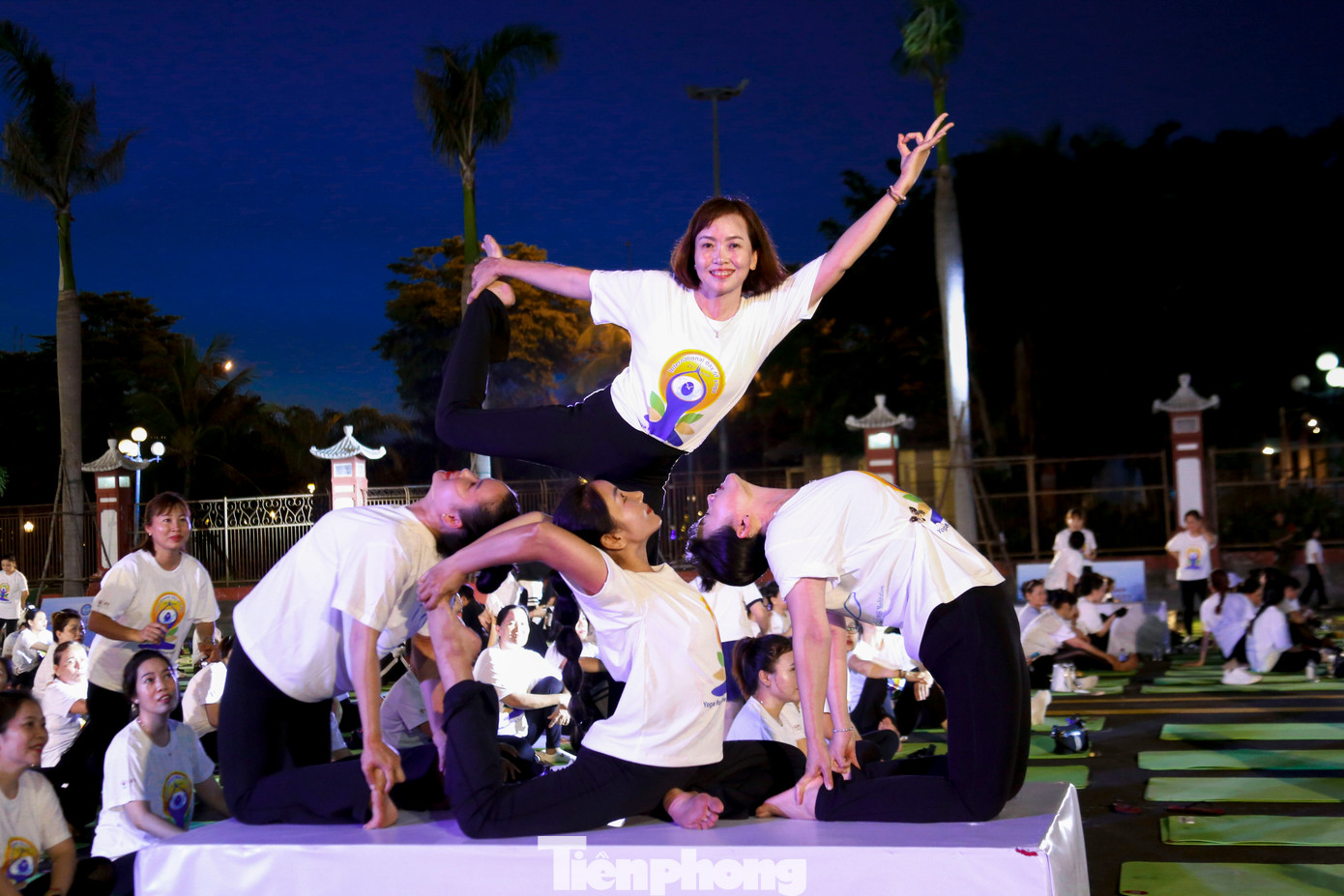 Chương trình cũng lan tỏa thông điệp sống khỏe, sống hài hòa thông qua việc thực hành Yoga, bộ môn cổ truyền mang lại lợi ích cả về thể chất lẫn tinh thần.