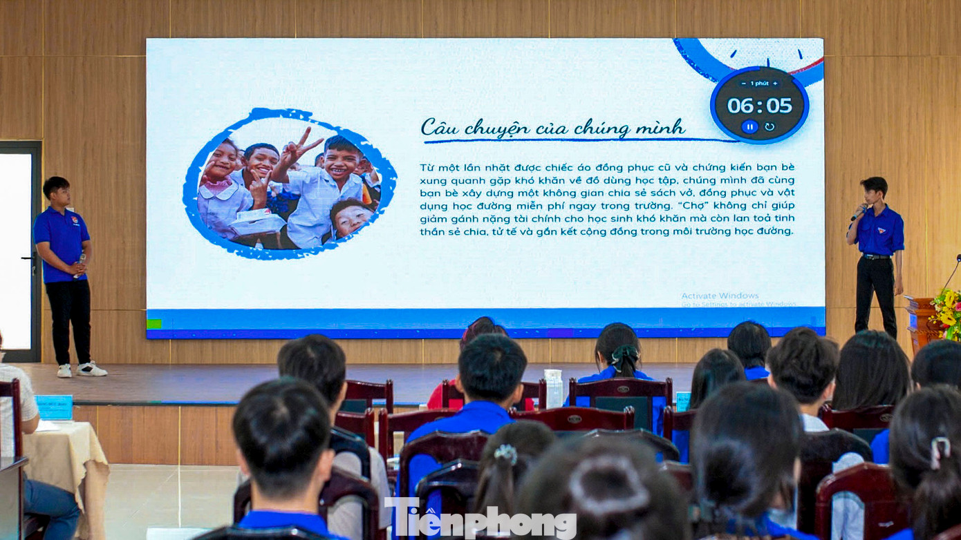 Chương trình &quot;Thanh thiếu niên Đà Nẵng đổi mới sáng tạo các sáng kiến vì cộng đồng&quot; năm 2025 thu hút đông đảo đoàn viên tham gia. Ảnh: Duy Quốc