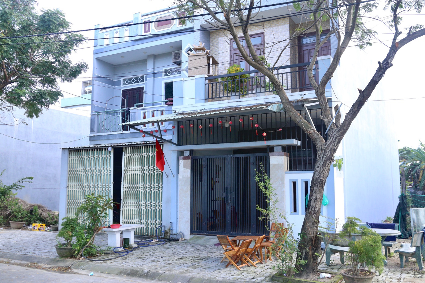 Nhiều ngôi nhà vẫn chưa có số nhà, địa chỉ cụ thể.