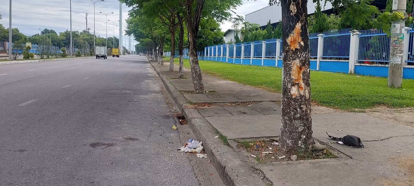 Hiện trường vụ tai nạn khiến 3 cô gái tử vong.