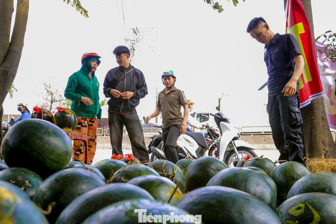 Rất nhiều người đến đặt làm và hỏi mua để về chưng Tết.