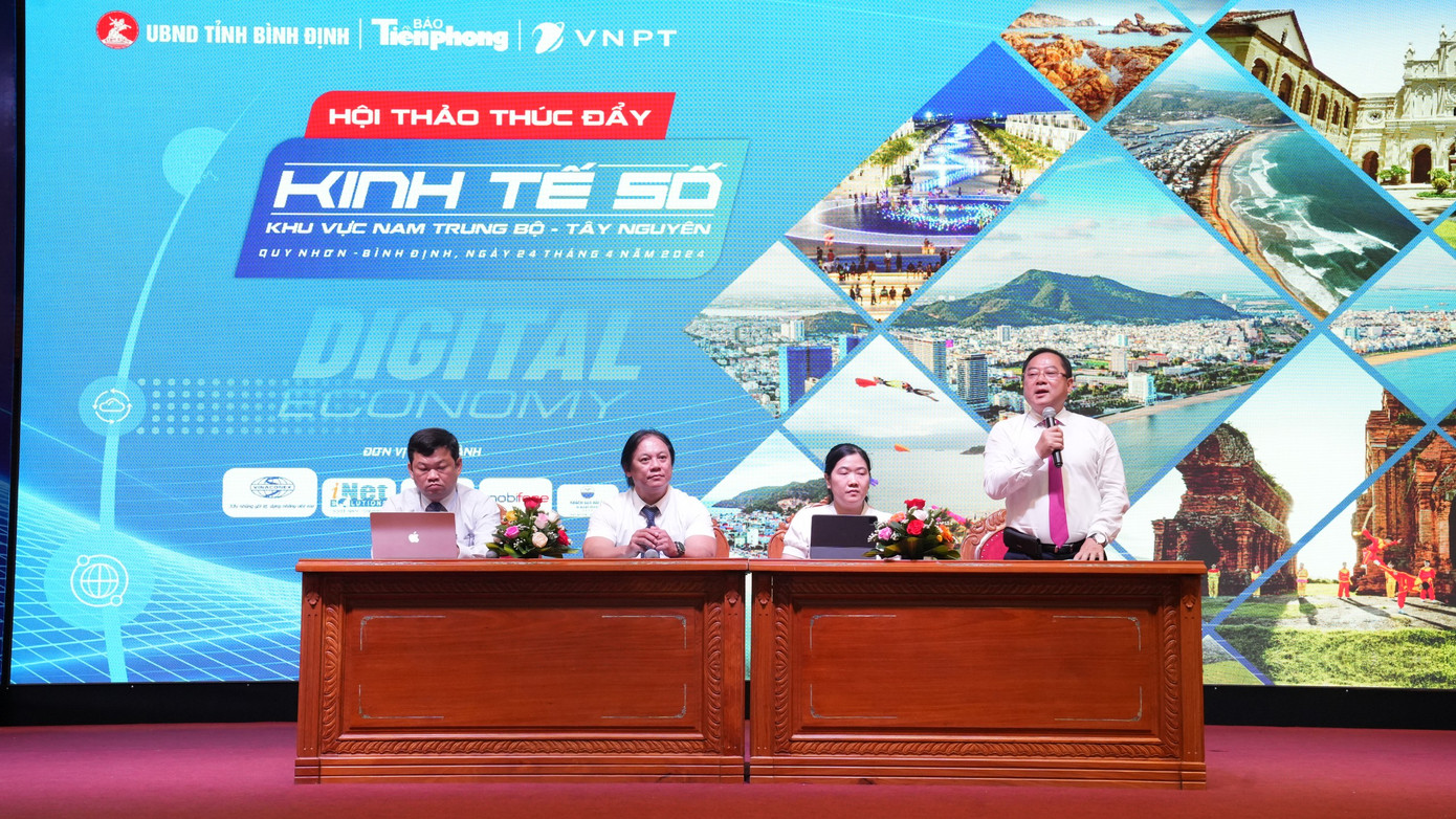 Kết thúc hội thảo, ông Lê Xuân Sơn - TBT báo Tiền Phong cảm ơn các đại biểu đã dành thời gian tham dự hội thảo. Ông gửi lời cảm ơn đến lãnh đạo UBND tỉnh Bình Định và các sở ngành, đơn vị, doanh nghiệp đã tạo điều kiện, đồng hành, làm nên thành công của hội thảo.