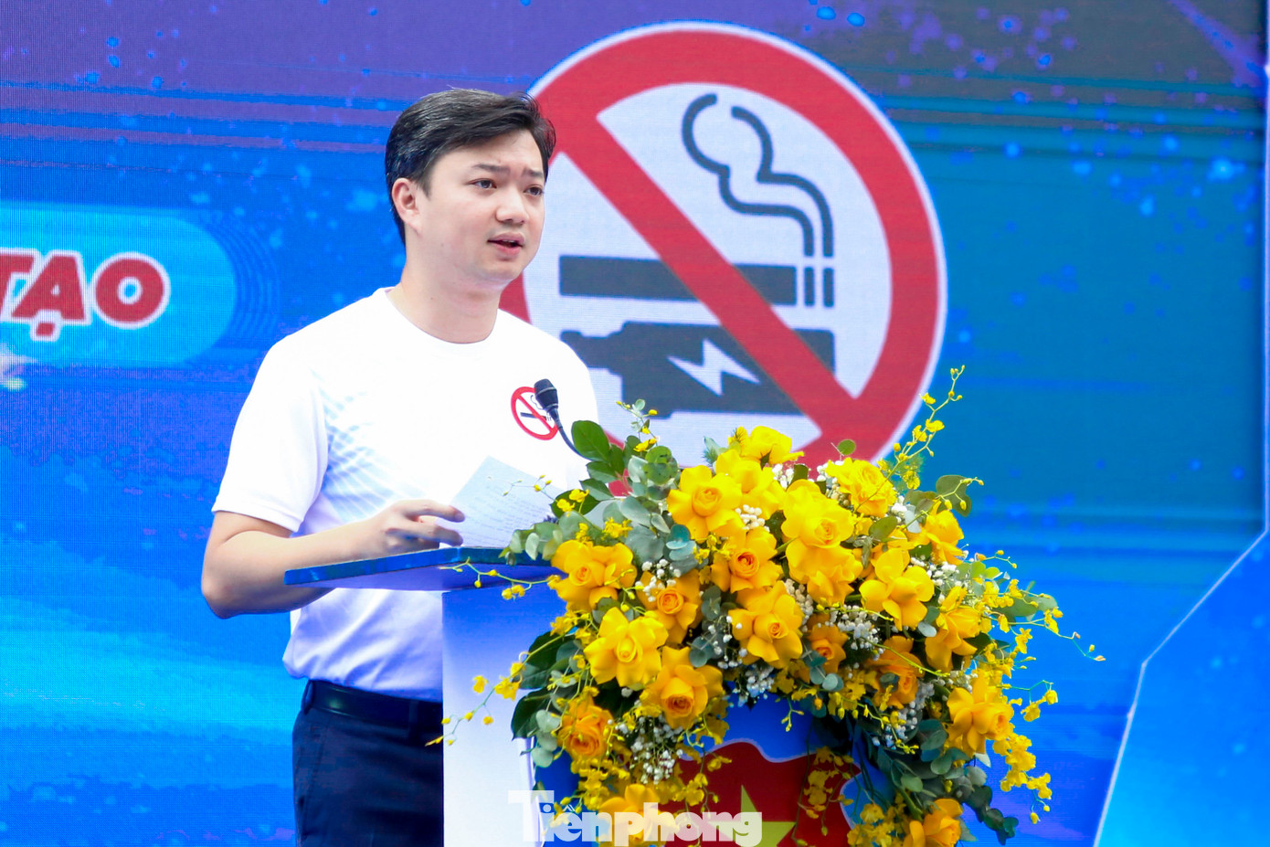 Anh Nguyễn Minh Triết - Bí thư Trung ương Đoàn cho biết: Trong những năm qua, Đoàn thanh niên đã phối hợp với ngành y tế thực hiện nhiều nội dung, giải pháp nhằm đẩy mạnh công tác tuyên truyền về tác hại thuốc lá, luật phòng, chống tác hại thuốc lá tới mỗi cán bộ, đoàn viên, thanh thiếu nhi.