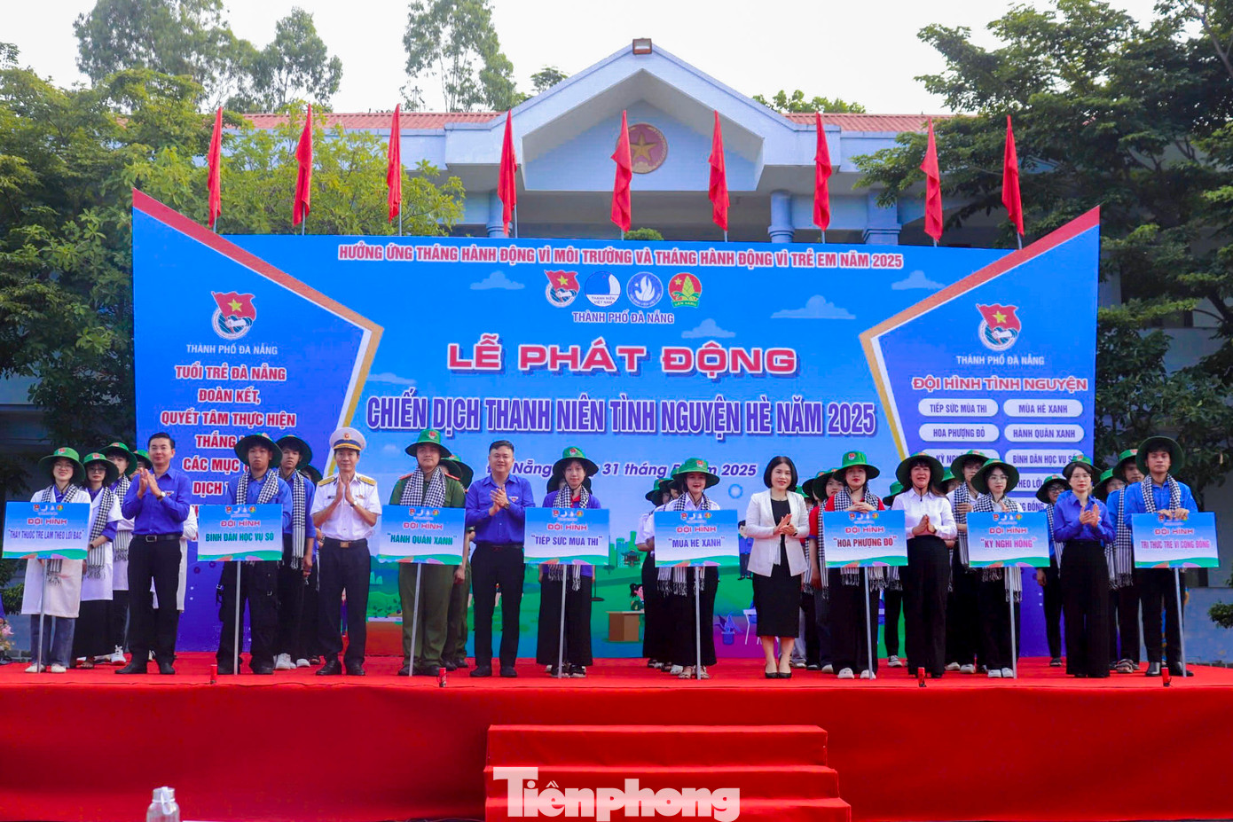 Chiến dịch Thanh niên Tình nguyện Hè năm 2025 tại thành phố Đà Nẵng ghi nhận sự tham gia tích cực của 8 đội hình thanh niên tình nguyện. Ảnh: Duy Quốc.