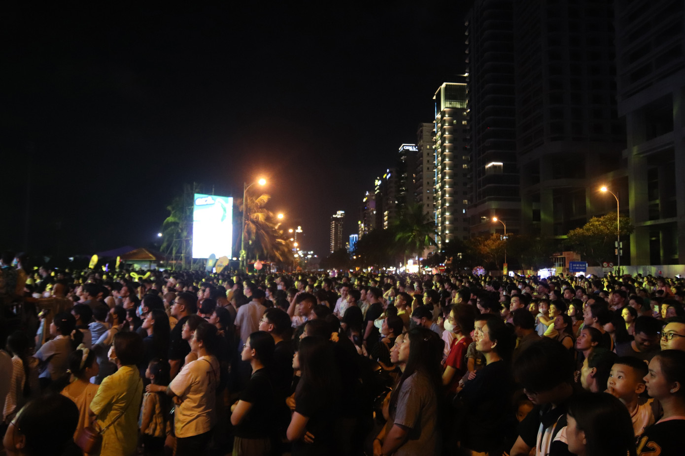 Nhiều người không khỏi trầm trồ, thích thú khi lần đầu tiên chứng kiến những tạo hình thú vị từ hàng nghìn chiếc drone.