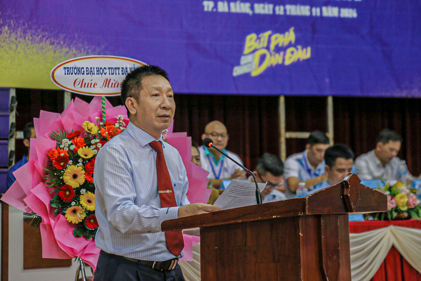 Phó GS.TS Lê Thành Bắc - Giám đốc Đại học Đà Nẵng cho biết: Giải Bóng rổ sinh viên toàn quốc năm nay với mục đích đẩy mạnh phong trào rèn luyện thân thể, tạo sân chơi lành mạnh, bổ ích cho sinh viên trên cả nước. Là dịp để các bạn sinh viên khu vực miền Trung được gặp gỡ, giao lưu học hỏi lẫn nhau nhằm tăng cường tinh thần đoàn kết.