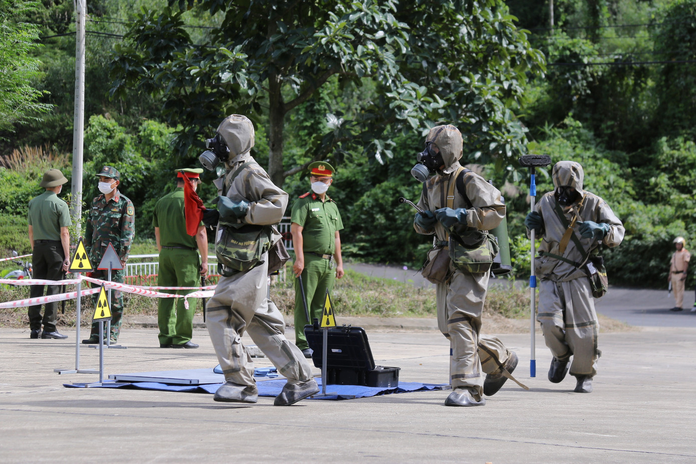 Mục tiêu chính của kịch bản diễn tập là nhằm kiểm tra sự phù hợp của kế hoạch ứng phó sự cố, việc truyền đạt thông tin giữa các tổ chức tham gia. Rèn luyện kỹ năng ứng phó đối với sự cố từ nguồn chiếu xạ công nghiệp, đảm bảo năng lực ứng phó đối với các sự cố bức xạ hạt nhân có khả năng xảy ra trên địa bàn thành phố Đà Nẵng.