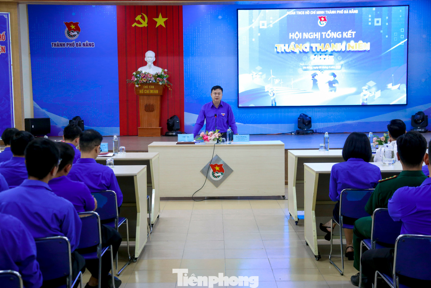 Anh Lê Công Hùng - Bí thư Thành Đoàn Đà Nẵng nhấn mạnh cần tiếp tục phát huy vai trò của thanh niên trong giai đoạn mới. Anh Lê Công Hùng - Bí thư Thành Đoàn Đà Nẵng nhấn mạnh cần tiếp tục phát huy vai trò của thanh niên trong giai đoạn mới.