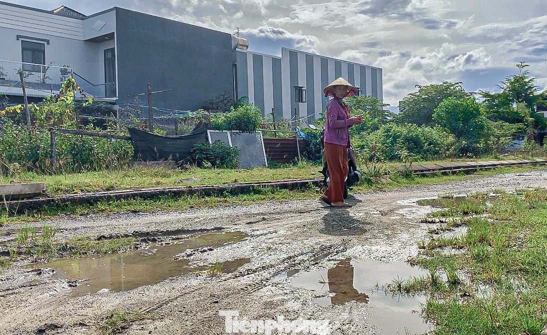 Khu tái định cư (TĐC) Hòa Liên 4 (xã Hòa Liên, huyện Hòa Vang, Tp. Đà Nẵng) bắt đầu có người dân vào ở từ năm 2012, nhưng đến nay, hầu hết các tuyến đường tại khu TĐC chỉ là đất, đá cấp phối và cỏ dại. Sau những trận mưa, nhiều nơi trên tuyến đường bị lầy lội, người dân di chuyển khó khăn.