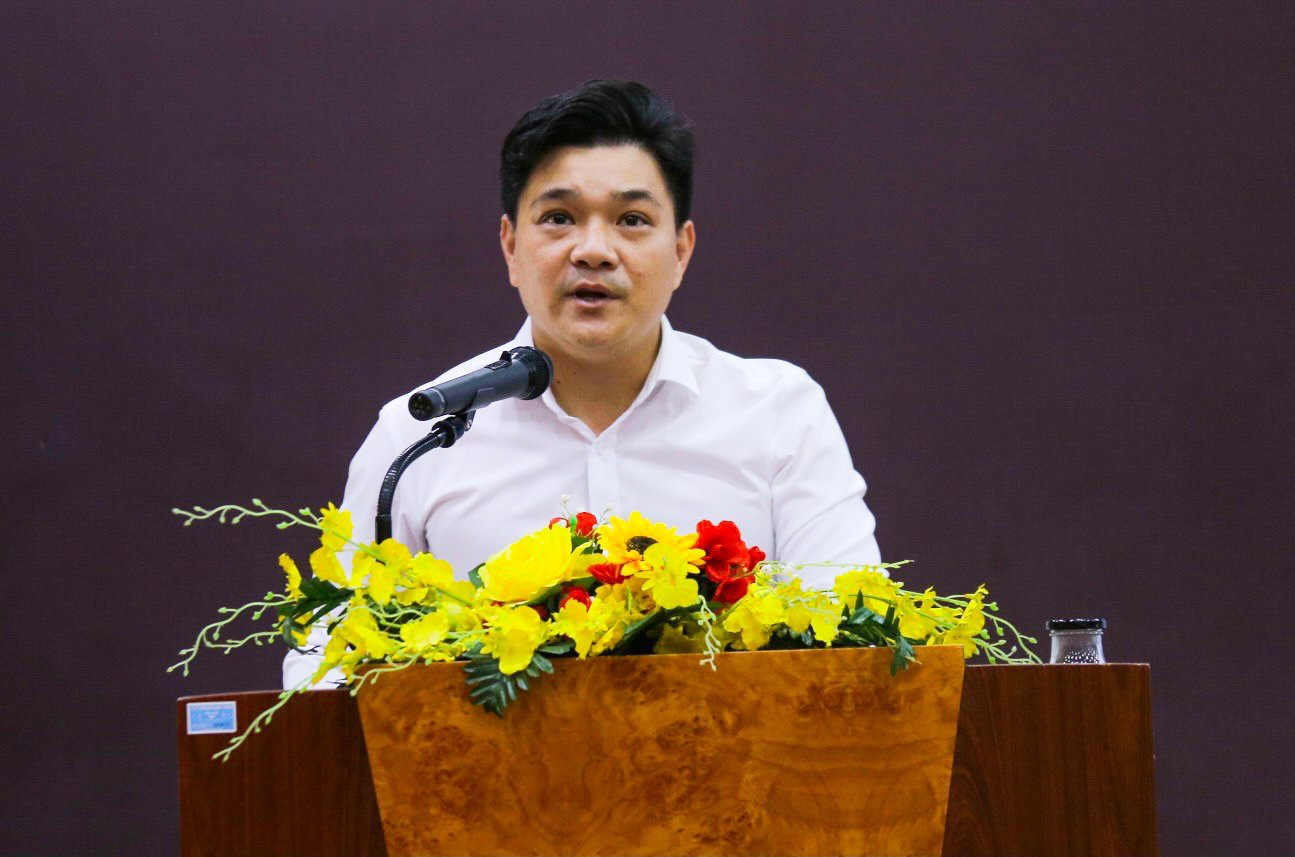 TS. Đỗ Lê Hưng Toàn, Trưởng Ban tổ chức cuộc thi cho biết: Năm nay, các dự án khởi nghiệp tham dự cuộc thi hướng đến mục tiêu giải quyết các vấn đề của cộng đồng, xã hội góp phần tạo sự đột phá, đẩy mạnh phát triển kinh tế, xã hội. TS. Đỗ Lê Hưng Toàn, Trưởng Ban tổ chức cuộc thi cho biết: Năm nay, các dự án khởi nghiệp tham dự cuộc thi hướng đến mục tiêu giải quyết các vấn đề của cộng đồng, xã hội góp phần tạo sự đột phá, đẩy mạnh phát triển kinh tế, xã hội.