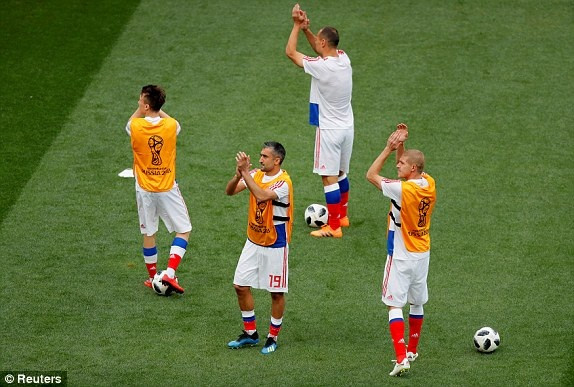 Nước Nga tưng bừng náo nhiệt khai hội World Cup 2018 ảnh 17