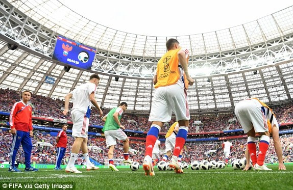 Nước Nga tưng bừng náo nhiệt khai hội World Cup 2018 ảnh 19