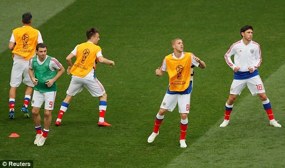 Nước Nga tưng bừng náo nhiệt khai hội World Cup 2018 ảnh 18