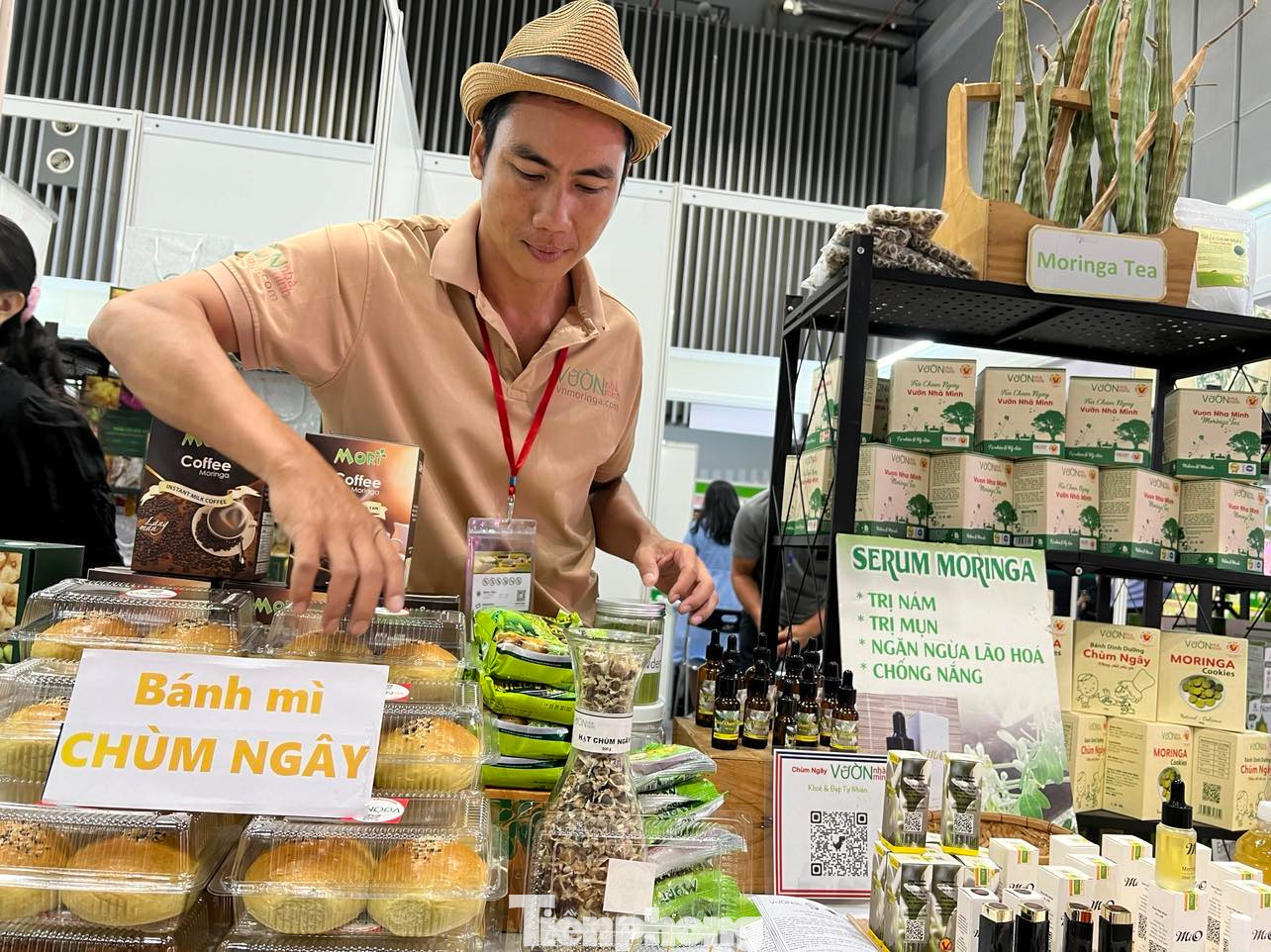 Doanh nghiệp Việt mang bột chùm ngây tìm thêm thị trường xuất khẩu.