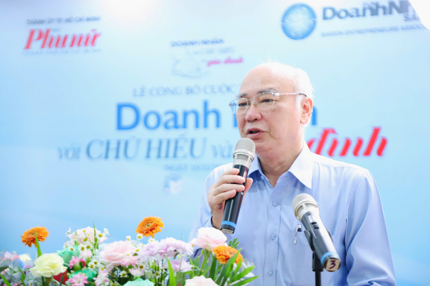 Ông Phan Nguyễn Như Khuê phát biểu tại buổi họp báo.