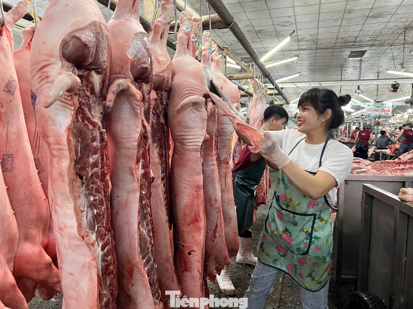 Thương nhân kinh doanh thịt heo lo lắng vì cuối năm nhưng sức mua rất yếu. Thương nhân kinh doanh thịt heo lo lắng vì cuối năm nhưng sức mua rất yếu.