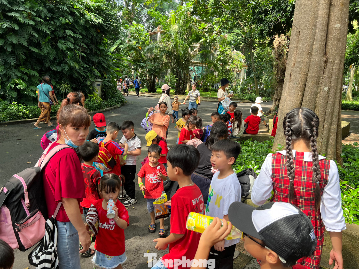 Các em thiếu nhi thích thú và hào hứng khi được đi thăm &quot;bạn thú&quot;. Chị Hồng (ngụ quận 8) cho biết: &quot;Nơi đây có nhiều cây xanh mát mẻ và nhiều loại thú để các con khám phá. Những dịp lễ hay cuối tuần, tôi thường đưa cả gia đình đến đây vui chơi cả ngày, vừa thư giãn vừa không lo nhiều về chi phí&quot;.