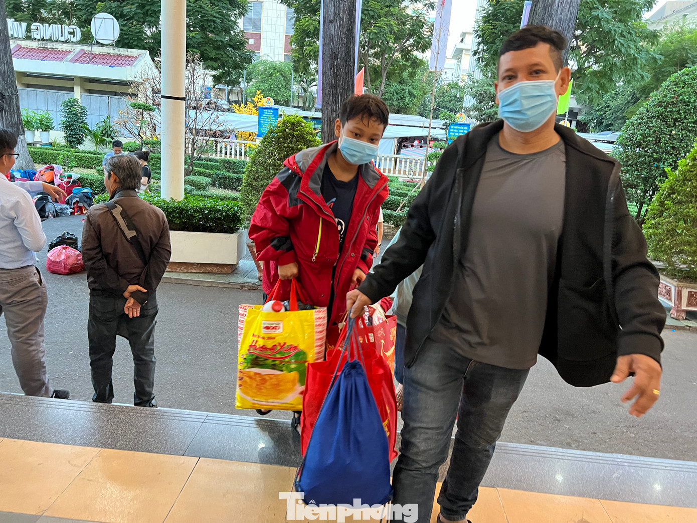 Gia đình chị Nguyễn Thị Cẩm đã 13 năm chưa về quê đón Tết