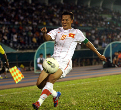 Các cầu thủ chưa tạo được sự yên tâm trong khả năng tận dụng cơ hội ghi bàn. Ảnh: Tường Vũ