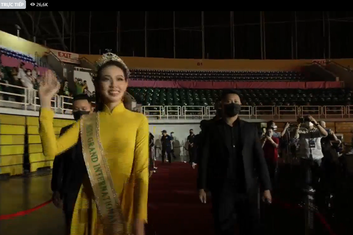 Lễ chào đón Hoa hậu Thùy Tiên được chuẩn bị vô cùng kỹ lưỡng, hoành tráng.