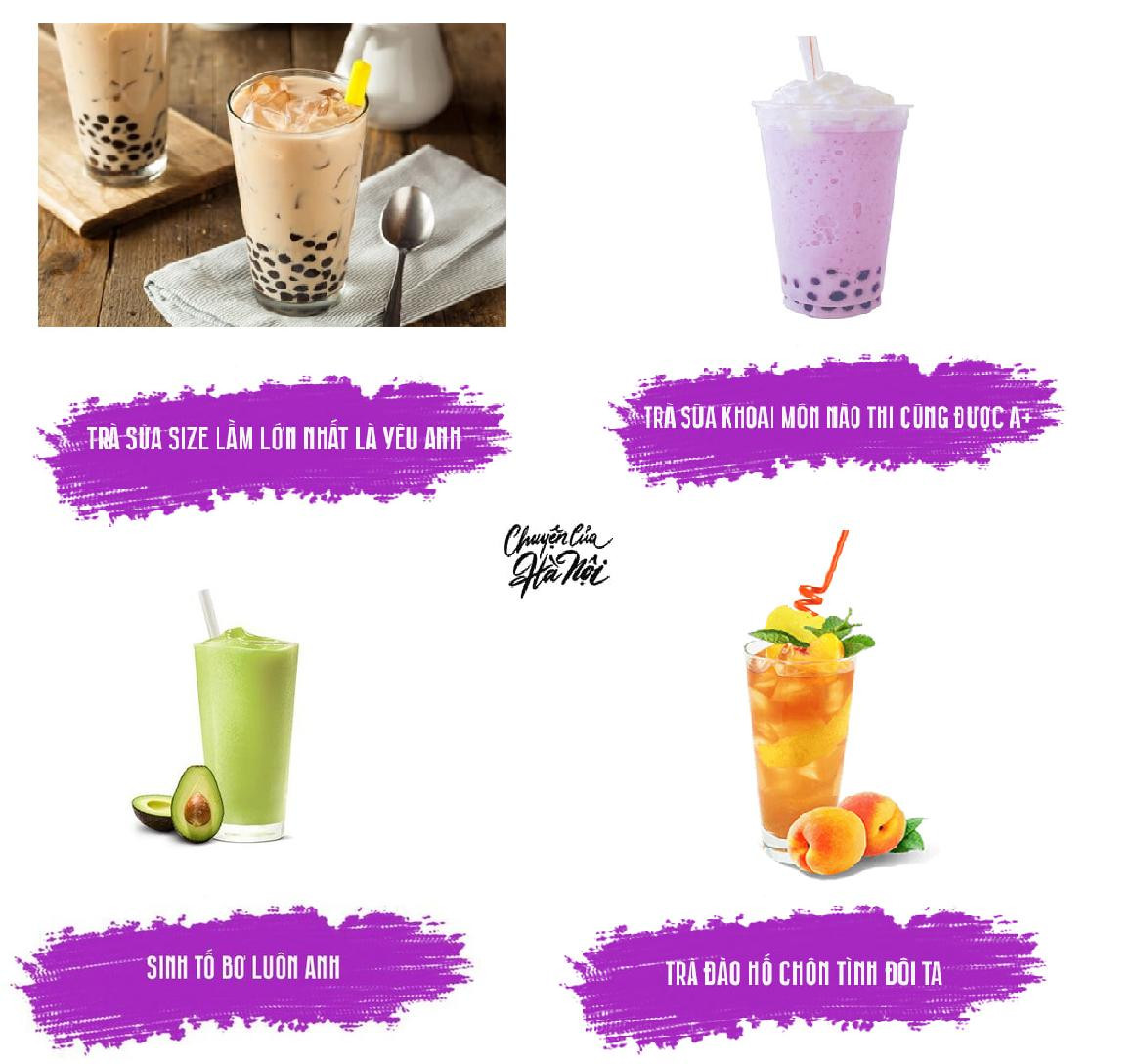 Bí kíp order đồ uống "né thính" sao cho tinh tế. (Ảnh: Chuyện của Hà Nội) Bí kíp order đồ uống "né thính" sao cho tinh tế. (Ảnh: Chuyện của Hà Nội)