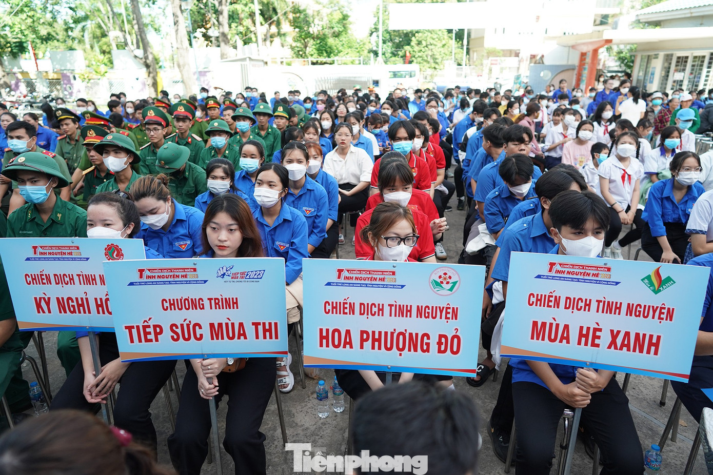 Chiến dịch Thanh niên tình nguyện hè tỉnh Long An 2023 được triển khai từ tháng 4 đến tháng 10/2023, với 1 chương trình và 4 chiến dịch: Chương trình Tiếp sức mùa thi; Chiến dịch tình nguyện Mùa hè xanh; Chiến dịch tình nguyện Hoa Phượng đỏ; Chiến dịch tình nguyện Kỳ nghỉ hồng; Chiến dịch tình nguyện Hành quân xanh.