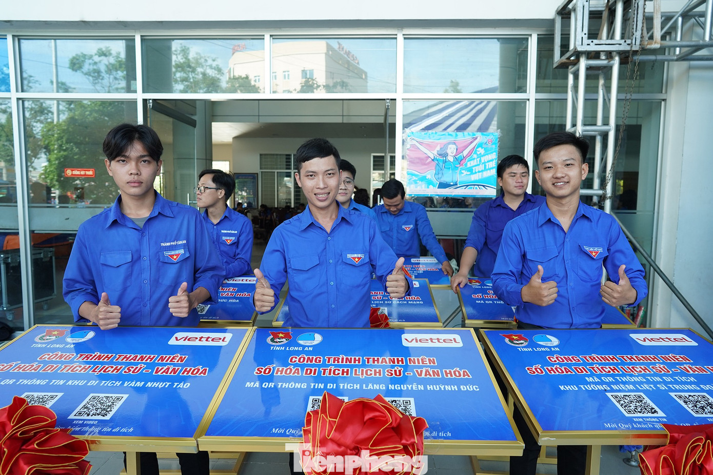 Dịp này, Tỉnh Đoàn Long An đã cho ra mắt 13 công trình số hóa di tích lịch sử - văn hóa.