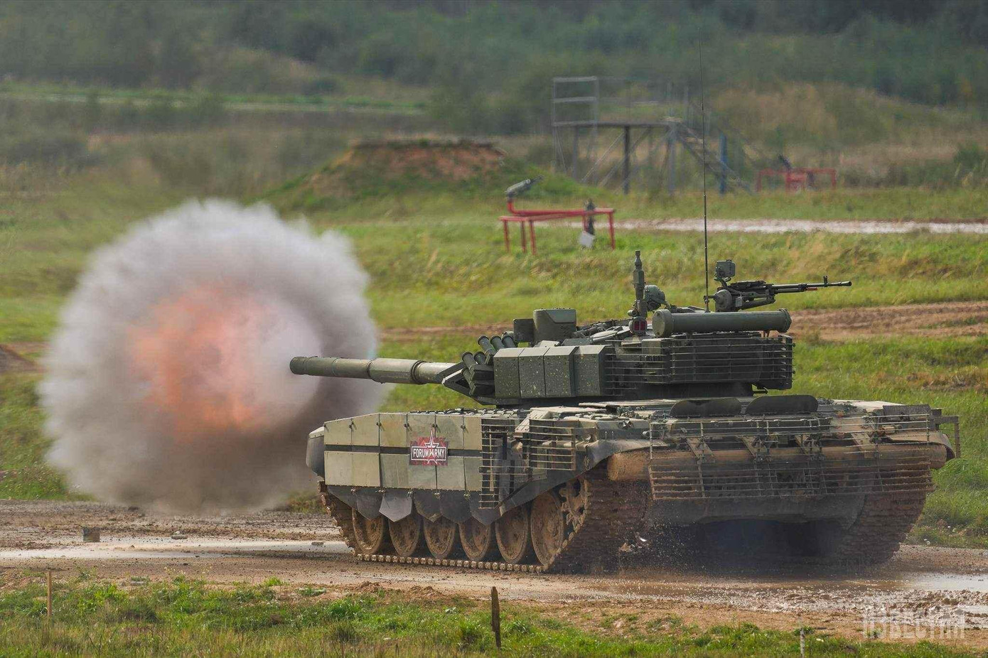 T-72B3M trong tư thế khai hỏa T-72B3M trong tư thế khai hỏa