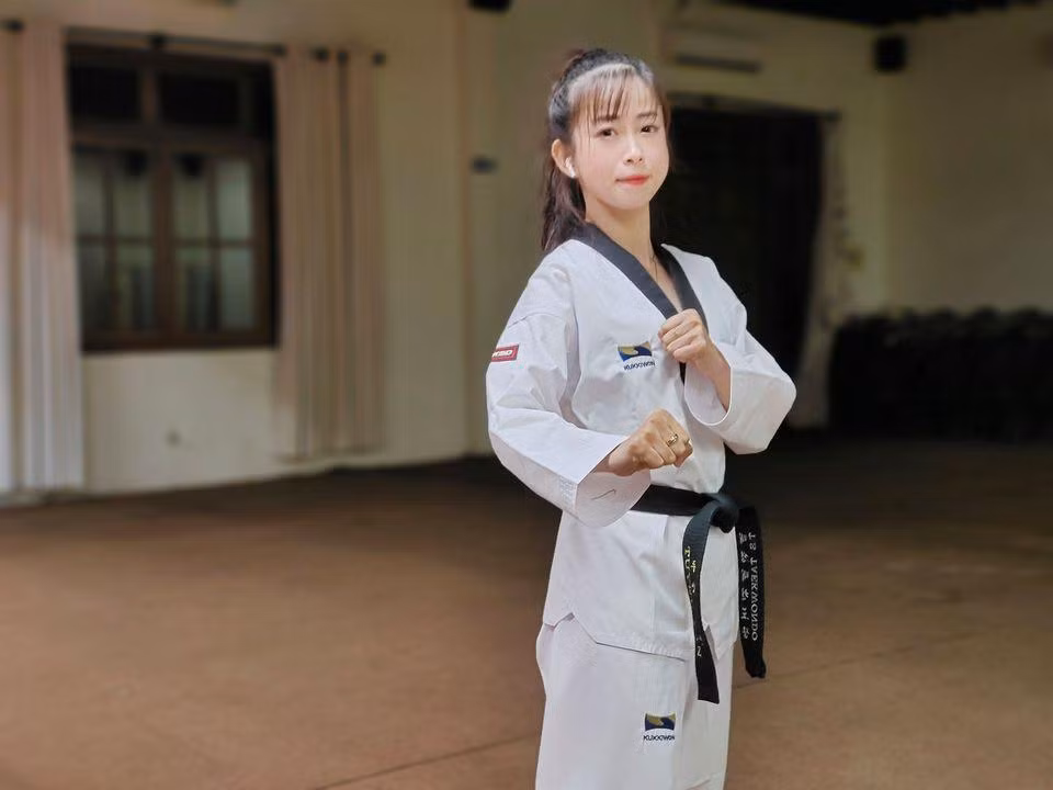 Taekwondo đã làm thay đổi cuộc sống của Châu Tuyết Vân.