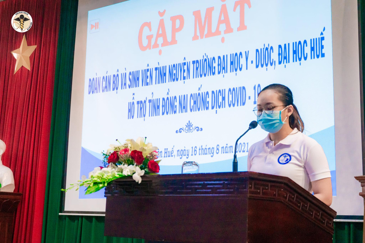 Trường ĐH Y Dược Huế đã tổ chức 3 đoàn tình nguyện hỗ trợ chống dịch tại phía Nam. Ảnh: ĐH Y Dược Huế Trường ĐH Y Dược Huế đã tổ chức 3 đoàn tình nguyện hỗ trợ chống dịch tại phía Nam. Ảnh: ĐH Y Dược Huế