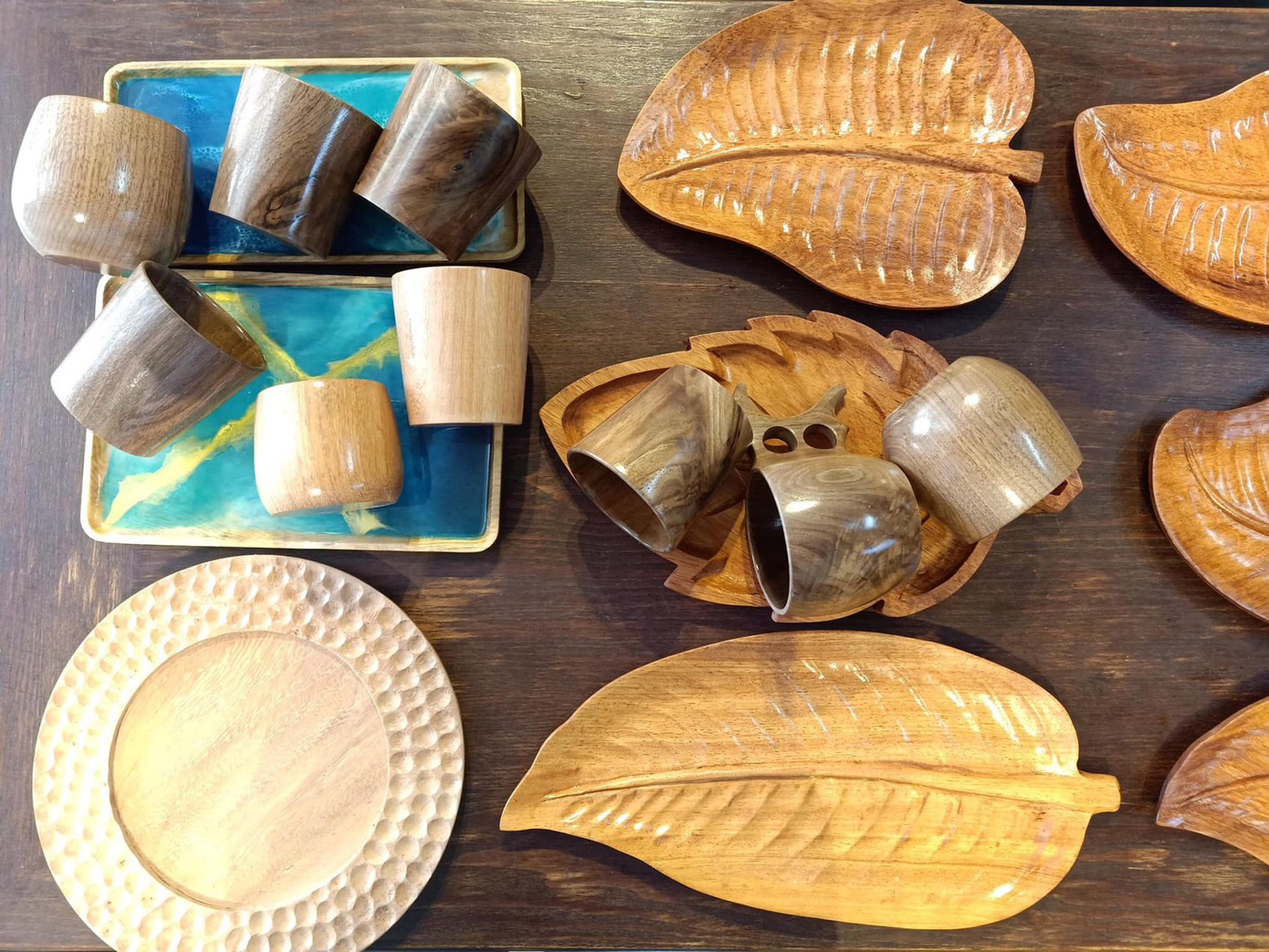 Các loại cốc, khay làm bằng gỗ của Thực tạo sức hút mạnh với bạn trẻ yêu thích decor. Các loại cốc, khay làm bằng gỗ của Thực tạo sức hút mạnh với bạn trẻ yêu thích decor.