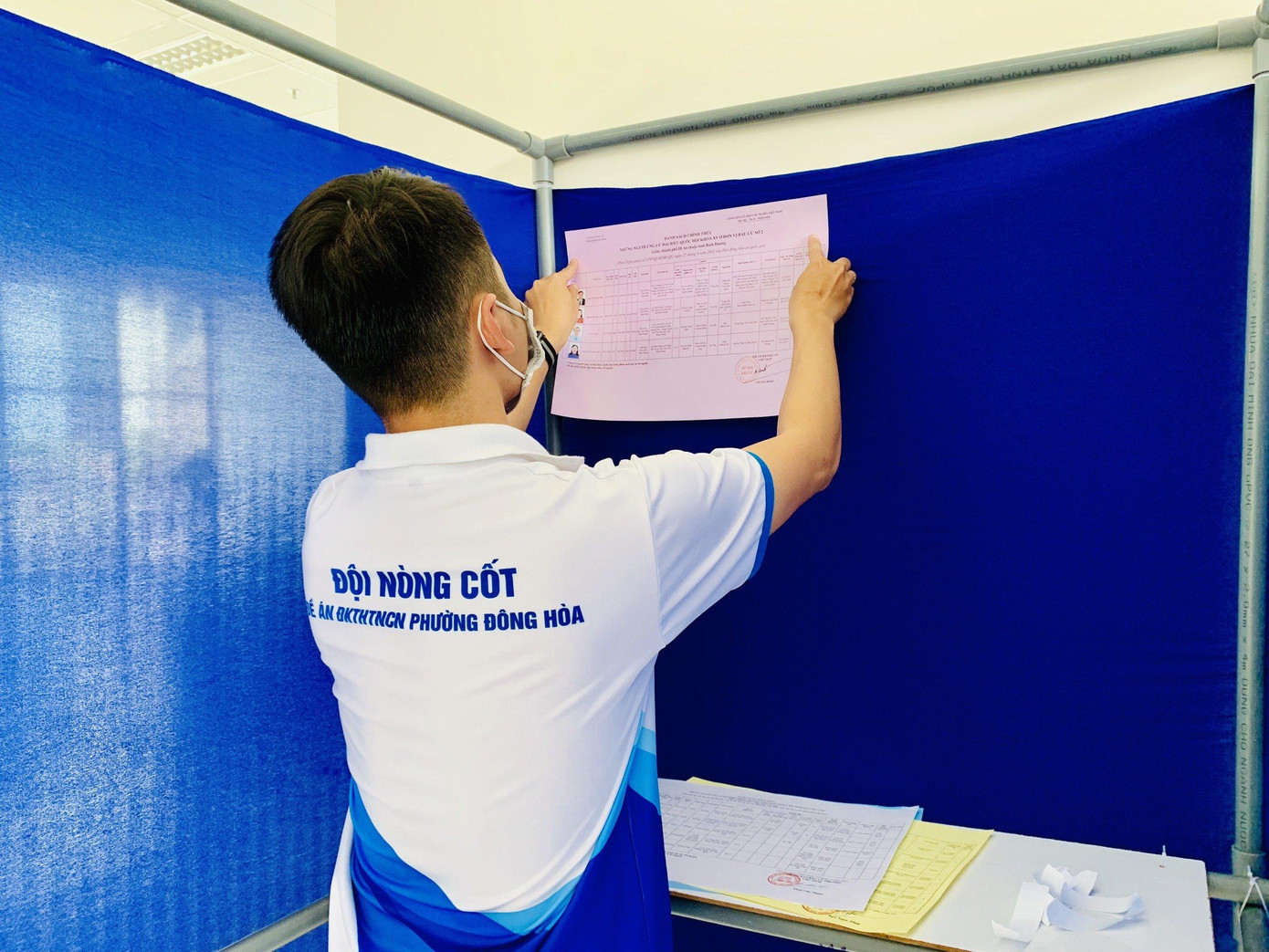 Gần 9.000 cử tri sinh viên sẽ thực hiện nghĩa vụ công dân tại 13 tổ bầu cử tại KTX ĐHQG TP. HCM.