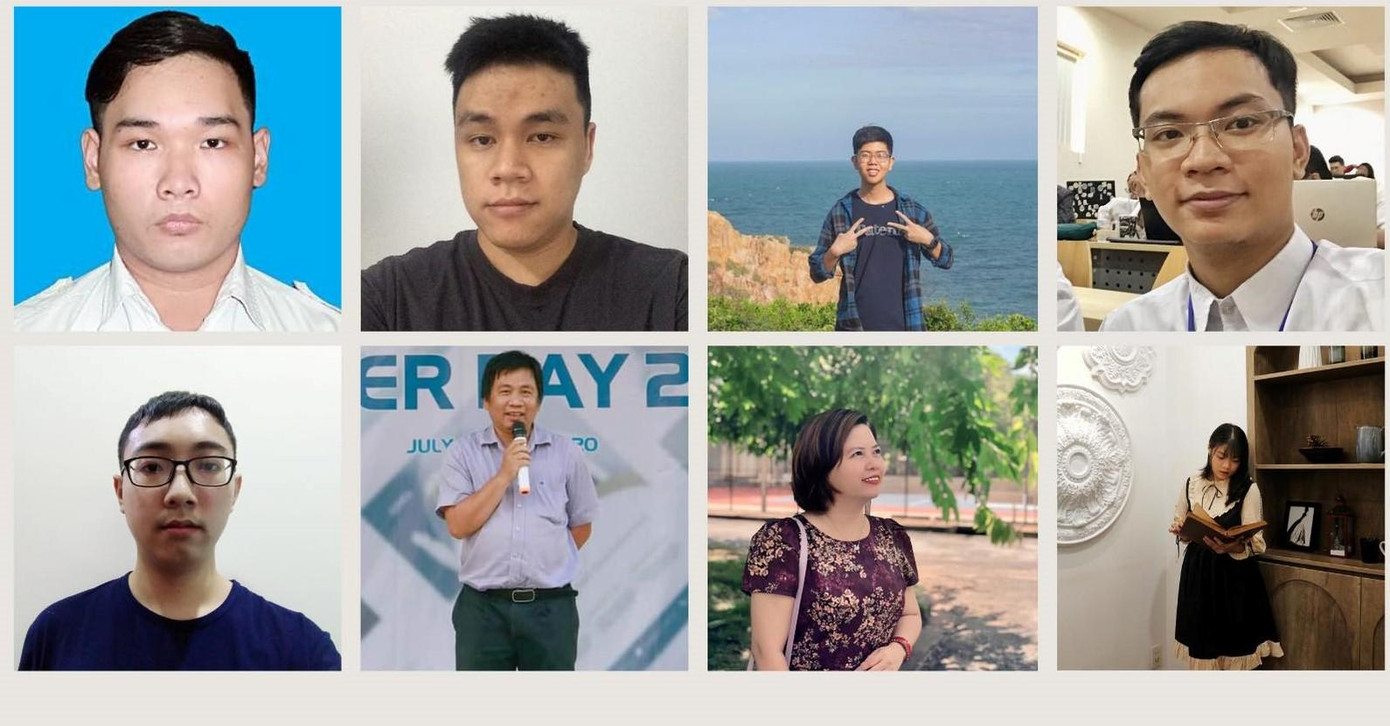 Nhóm nghiên cứu và các giảng viên tư vấn gồm TS Quản Thành Thơ và TS Võ Thanh Hằng.