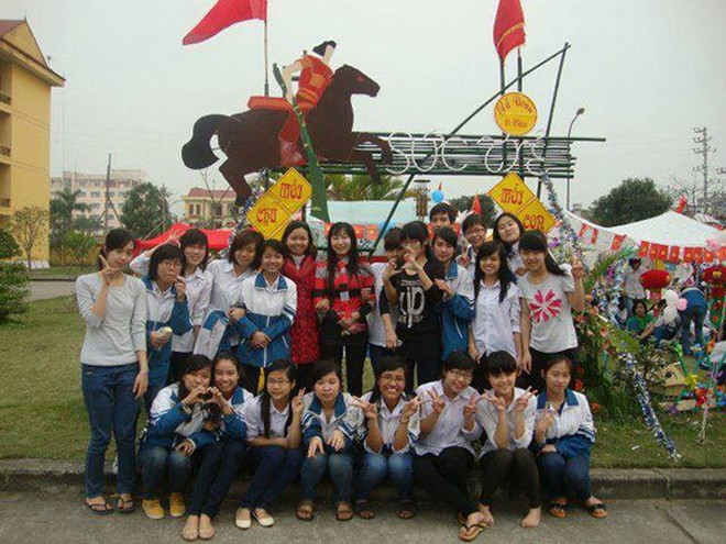 Cô Hoàng Hải luôn thân thiện với học trò nhỏ của mình